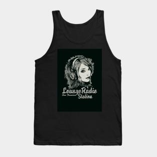 rock star music concept rocker girl Tank Top